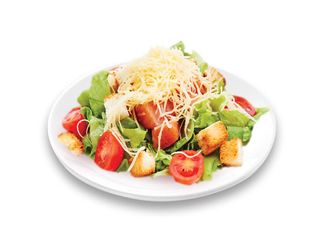 Салат "Цезарь с семгой"