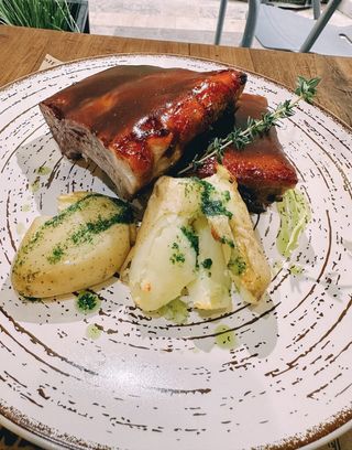 Costillas De Cerdo Con Barbacoa