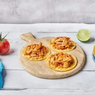 Menú Tacos Tinga de Pollo