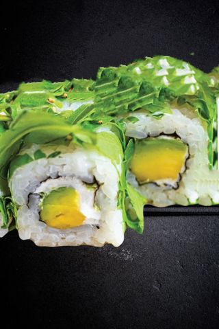 555. Rukula roll (8pzs.) #VEGETARIAN