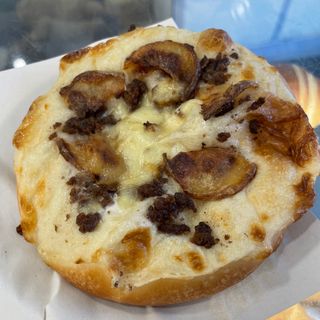 Montanara polpettine e patatine