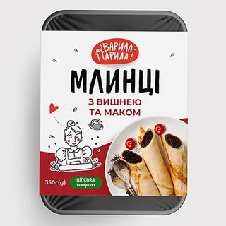 Млинці З Вишнею Та Маком Зам. 350г