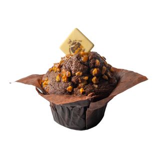 Muffin XL Brownie caramello 