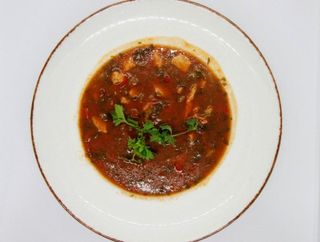 ქათმის სუპი მექსიკურად