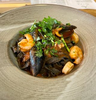 Tagliatelle z frutti di mare