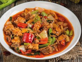 Бараньи ребрышки под соусом