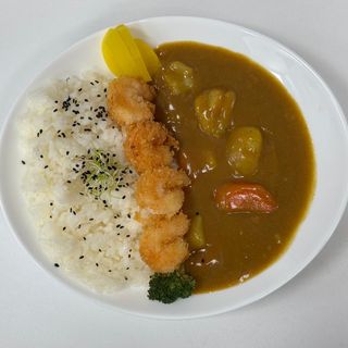 CURRY CU CREVETI PANKO