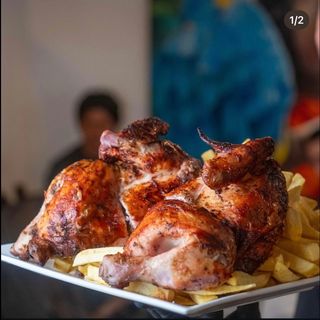 1 Pollo a la brasa  completo