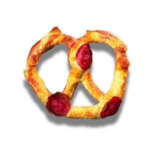 Pizzo precel- Precel z salami i serem mozzarella