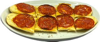 Pao  d alho queijo e chouricao