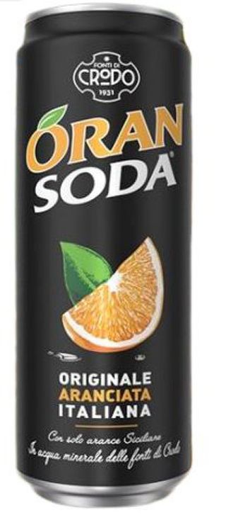 Oransoda lattina 33 cl