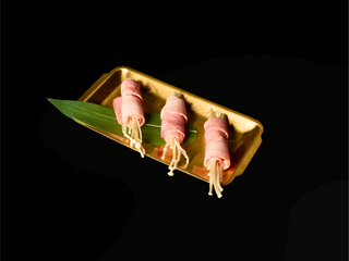 Bacon con flammulina (4 uds.)