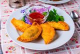 Мини-чебуреки с бараниной 4 шт.