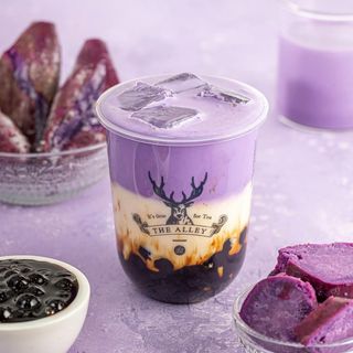 Ube crème brûlée brown sugar deerioca