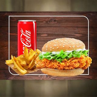 MENU Chicken burger