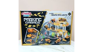 Строительный паркинг в комплекте 3 машинки