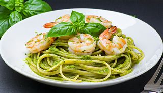 Spaghetti cu Creveti Tiger