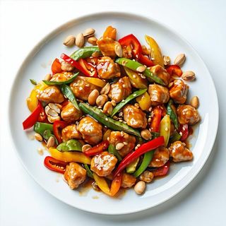 Pollo alla kong pao