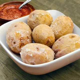 Papas arrugadas (ración)