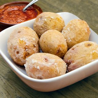 Papas arrugadas (ración)