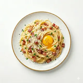 Espaguetis A La Carbonara