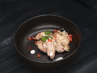 Mușchiuleț cu ciuperci (350g)