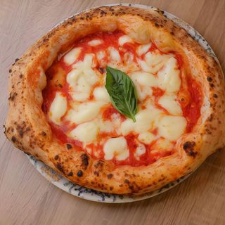 Pizza Margherita con búfala (33 cm.)