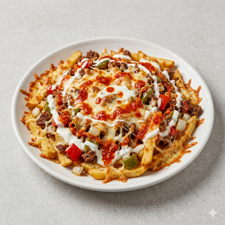 Ración De Patatas Mexicanas Gratinadas