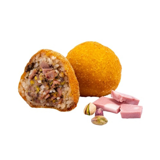 Arancino Mortadella e Pistacchio