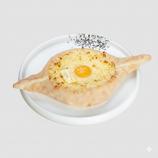 აჭარული ყველით და კვერცხით