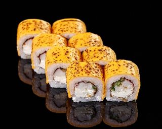 Сирний рол з крабом