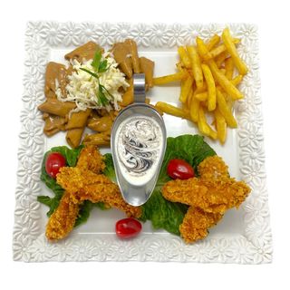 Plat Poulet Pané