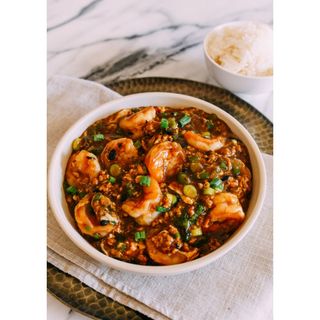 Prawns in Black Bean Sauce