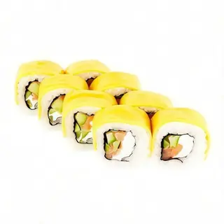 Salmón Cheddar Roll (8 Pzs.)