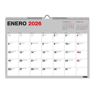 Calendario 2025 26 Pared A3 Basic - 8422593283974