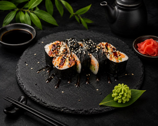 Double Maki Somon Teriyaki & Castravete