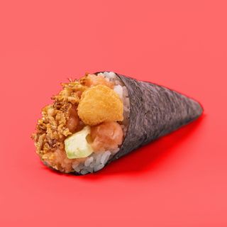 Temaki salmone e gambero