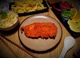 Zestaw dla dzieci - filet, frytki, surówka