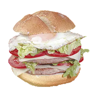 Burguer doble con huevo