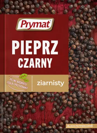 Prymat Pieprz Czarny Ziarnisty 20g