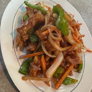 Pollo Crujiente Con Salsa De Chiles