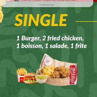 Single happy Box wings