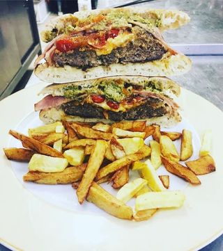 Hamburger pistacchissimo