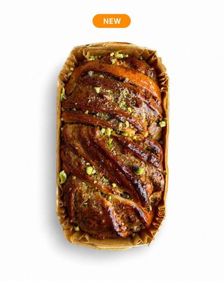 Mini Babka cu Fistic și Portocale Confiate