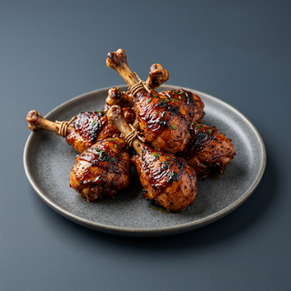 Barbecue Chicken Lollipops