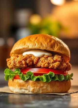 Menu Chicken Burger