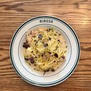 Паста з куркою та беконом (350г)