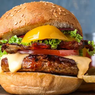 Mixed burger