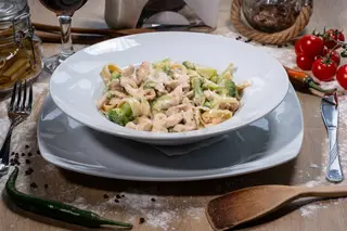 Tagliatelle cu broccoli