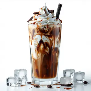 Ice Latte Vanilla com Chantilly